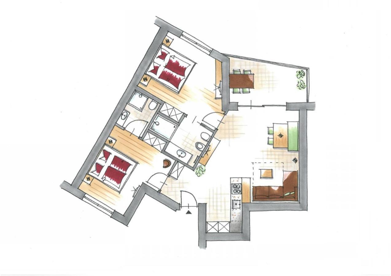 Ferienwohnung Nofnerhof Eppan an der Weinstraße Exterior foto